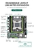 Placa-mãe X79 definida com Xeon E5-2630 V2 CPU LGA2011 combos 4 * 4GB = 16GB 1333Mhz de memória DDR3 RAM GTX 950 2GB combinação de cooler - comprar online
