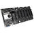 Mineração placa-mãe 8 GPU Bitcoin Crypto Etherum Mining Set Kit Combo com 8 GB DDR3 1600 MHz de RAM, 1037U, 128 GB mSATA SSD, cabo de alimentação