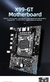 Conjunto de placa-mãe X99 GT com processador Xeon E5 2620V3 LGA2011-3 USB3.0 NVME M.2 SSD Suporte para placa-mãe WIFI DDR4 ECC REG RAM na internet