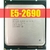 Processador Intel Xeon E5 2690 E5-2690 Oito Núcleo 2.9G SROL0 C2 LGA2011 CPU 100% funcionando corretamente PC Servidor Desktop Processador - comprar online