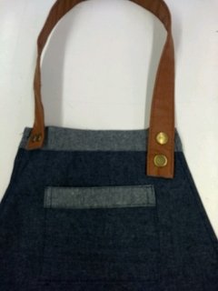 Delantal Jeans con stickers ideal Niño en internet