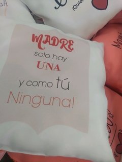 Almohadones personalizados día de la madre en internet