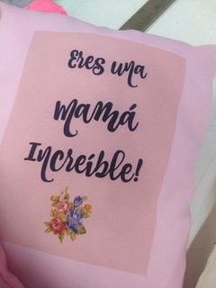 Almohadones personalizados ideal día de la madre en internet