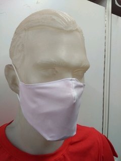 Imagen de Barbijo blanco reversible