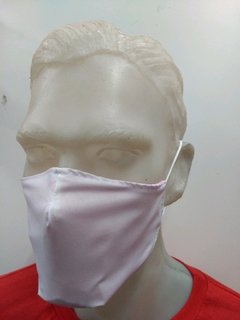 Barbijo blanco reversible