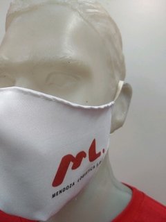 Barbijos doble tela sublimado - PERFIL TELAS  -  TEXTA