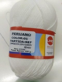 Hilo Peruano LHO algodón peinado - PERFIL TELAS  -  TEXTA