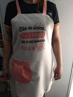 Delantal sublimado ideal regalo