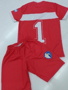 CONJUNTO ARQUERO CAMISETA SHORT de Escuela de Fútbol Recreativo