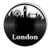 Vinil Decorativo Arte no LP - Londres