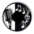 Vinil Decorativo Arte no LP - Microfone