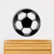 Vinil Decorativo Arte no LP - Bola de Futebol na internet