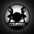 Luminária Led Arte no LP - Dança - Country
