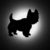 Luminária Led Arte no LP - Cachorro Westie Highland