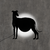 Luminária Led Arte no LP - Cachorro Galgo - comprar online