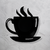 Luminária Led Arte no LP - Xícara de Café na internet