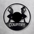 Luminária Led Arte no LP - Dança - Country na internet