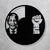 Luminária Led Arte no LP - Mandela na internet