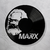 Luminária Led Arte no LP - Karl Marx na internet