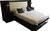 Dormitorio de madera y respaldo tapizado modelo Dinastía