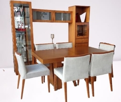 Mesa de madera 1.60m extensible a 2m Luana - tienda online