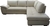 Sillón rinconero modelo Dominó