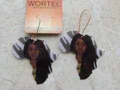 Aretes Mapa Afri Dread - comprar online
