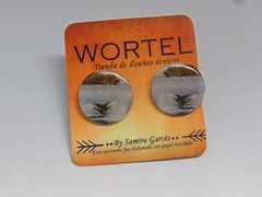 Aretes topo ballena