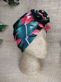 Turbante Gorro Flor 111