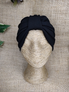 Turbante Gorro Negro - comprar online