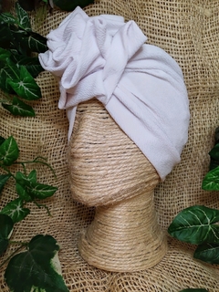 Turbante gorro blanco - comprar online