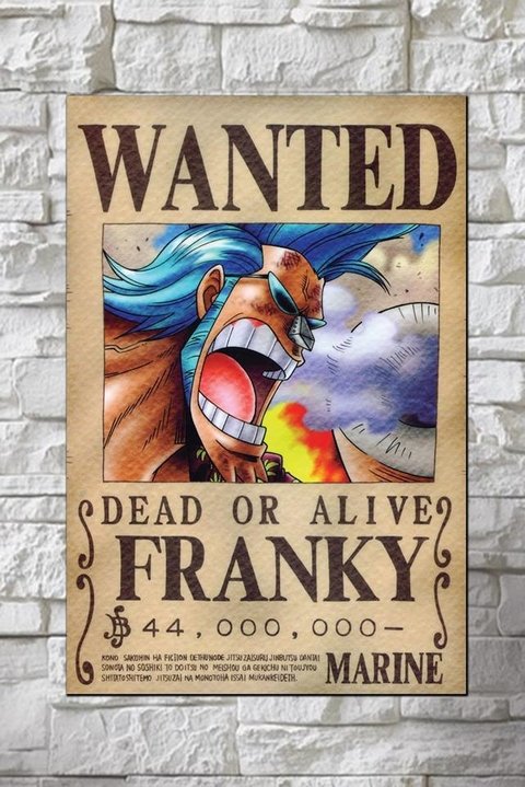 Cuadro One Piece Franky - comprar online