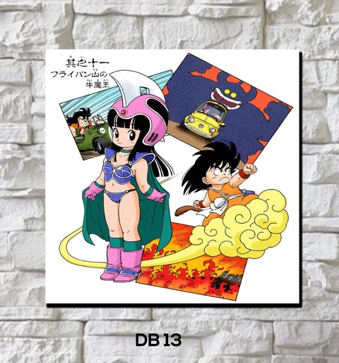 Cuadro Dragon Ball 13 20x20 cm - comprar online