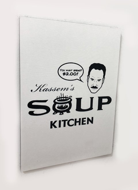 Cuadro Seinfeld C - Soup kitchen Blanco - comprar online
