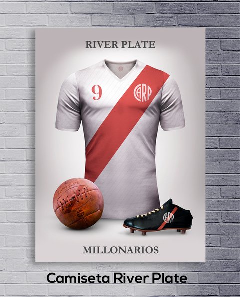 Cuadro Camiseta River Plate - comprar online