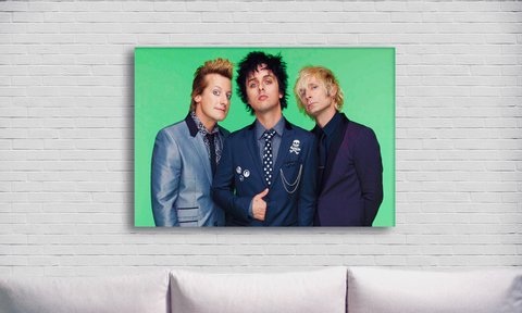 Cuadros Green Day 01 - comprar online