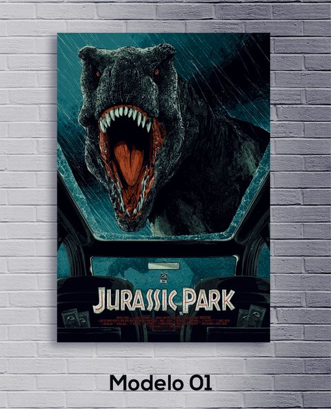 Cuadro Jurassic Park 01 - comprar online