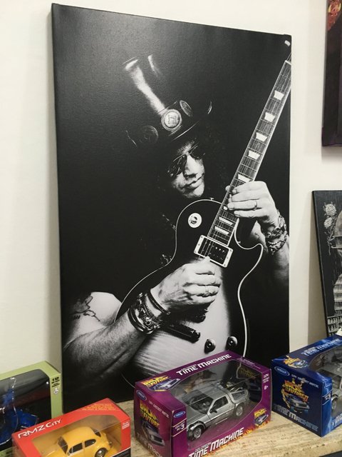 Cuadro Slash tocando la guitarra - comprar online