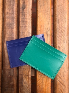 Carteira NY • Azul Bic • Peça Única - comprar online