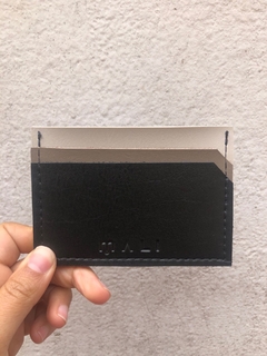 Carteira NY Tri • Preto, Concreto e Gelo • Peça Única