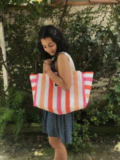 Colômbia • Branca, rosa e laranja G