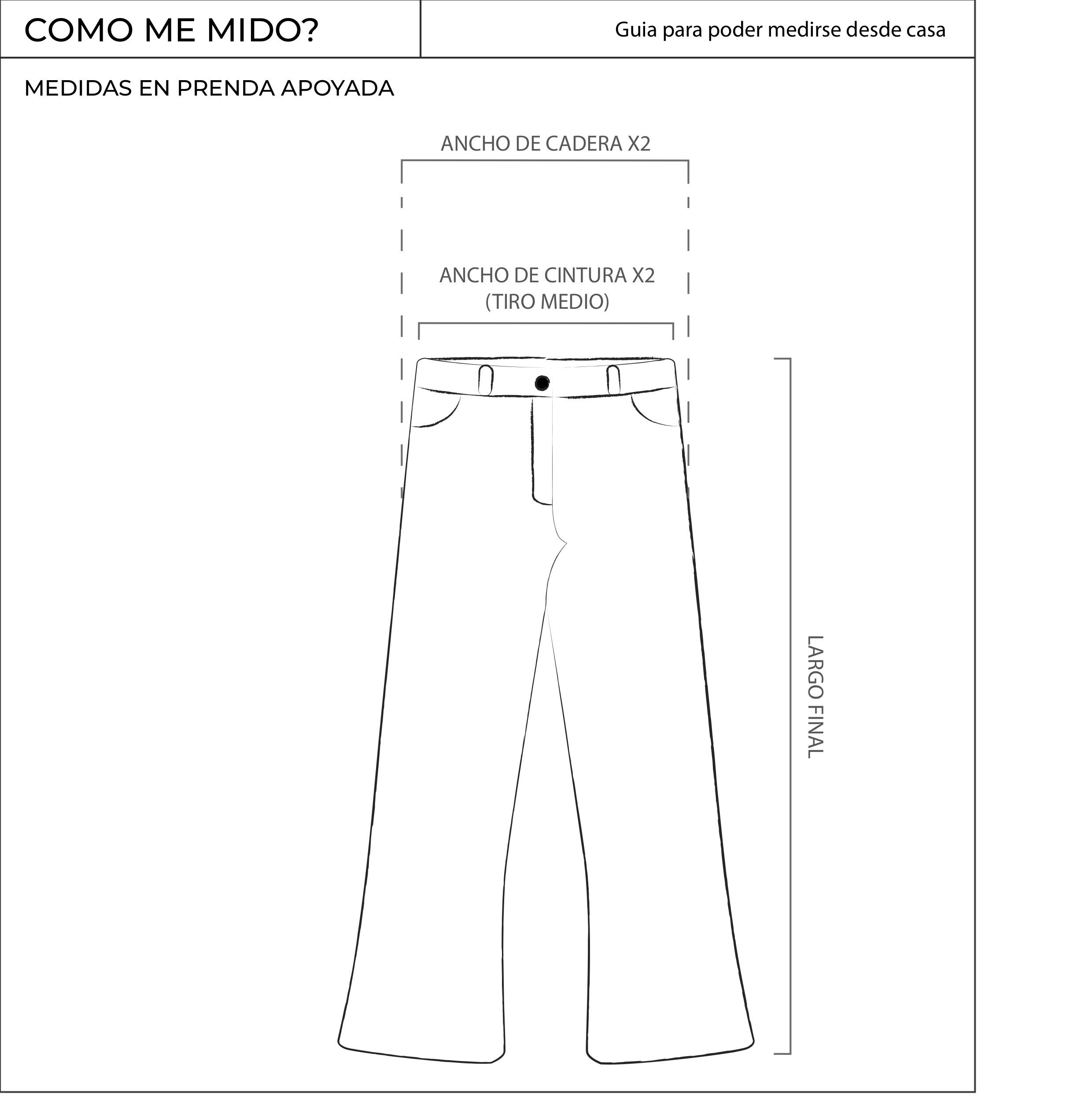 Tallas de Pantalones: Guía, Tablas, Equivalencia, Medidas para Hombres Y  Mujeres