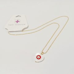 CADENA DIJE CORAZON CONCHA OJO en internet