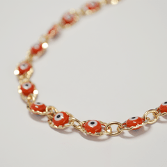 CHOKER ROJO OJO CHICO