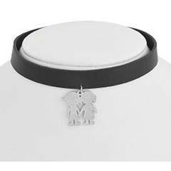 Choker Acero Niño - Niña Plateado