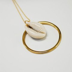 COLLAR CIRCULO Y CARACOL