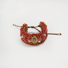 PULSERA TIRA BORDADA ARTESANAL - Vani Fashion