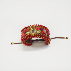 PULSERA TIRA BORDADA ARTESANAL on internet