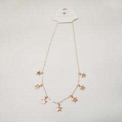 collar choker 7 estrellas rosado - comprar en línea