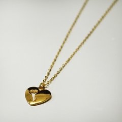 CADENA CORAZON LLAVE